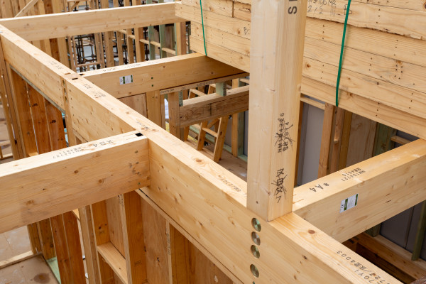 SHAWOOD home in construction at Norman Estates