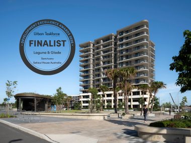 Sanctuary Community Event Laguna and Glade at Sanctuary Wentworth Point named finalists in the 2026 Urban Taskforce Development Excellence Awards