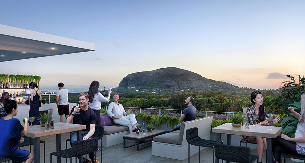 Rooftop Bar with Mt Coolum backdrop resized v2